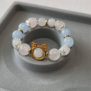 星空貓咪石英鍊